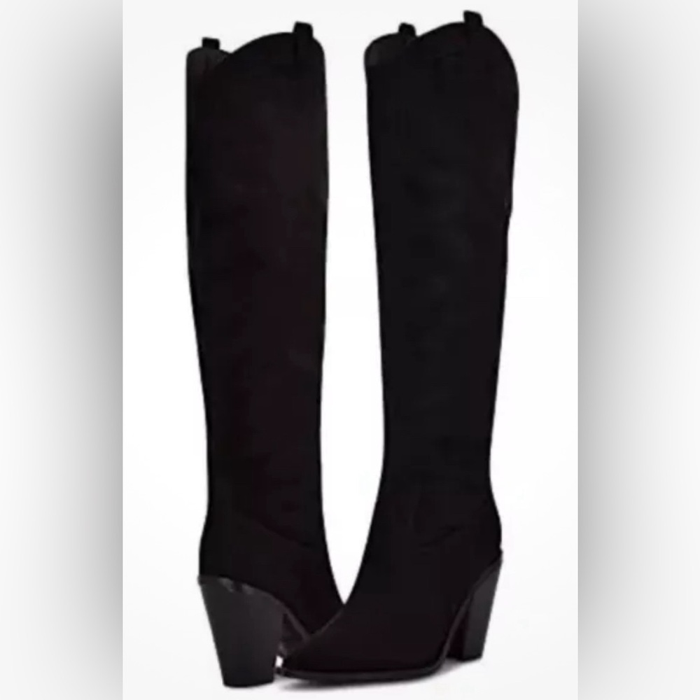 NINE WEST KLIVA 2 BOOTS: BLACK: NEW IN BOX: SIZE 5.5